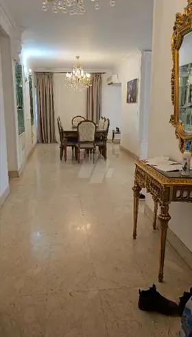 شقة للبيع في الدقي على نادي الصيد برج فخم جدا وتشطيب اكسترا سوبر لوكس بالفرش والأجهزة 