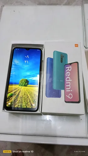 هاتف Redmi 9 بحالة كسر زيرو