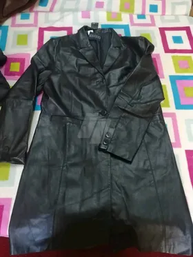 leather coat