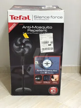 Tefal Anti-mosquito Repellent Stand Fan With Remote Control, 16 Inch - VG4135EE