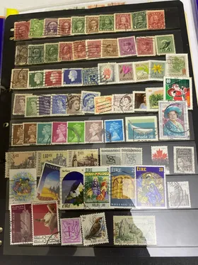 different stamps 