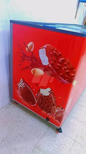 ثلاجه عرض مجمدات وايس كريم 