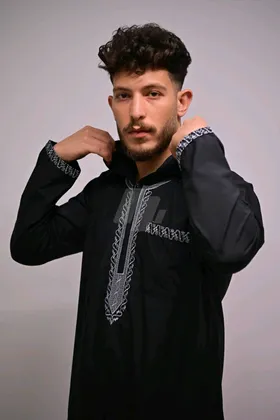 عباية رجالي مغربي بزونط