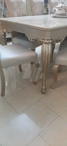 غرفة سفرة وصالون نيوكلاسك