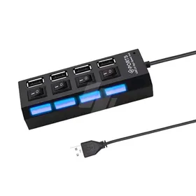 مشترك USB اربع مخارج USB من مخرج واحد USB الي اربع مخارج USB