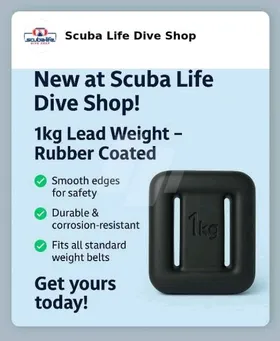 اوزان  غوص حر. و اسكوبا  Freediving and scuba weights 