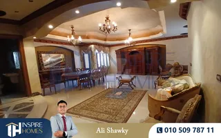 شقة دوبلكس مفروش للإيجار 500م سموحة ( ش فوزي معاذ )