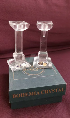 حوامل شموع كريستال Bohemia Crystal
