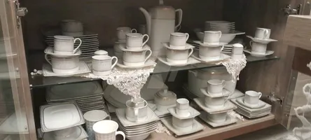 طقم كامل صينى ١٣٨ قطعة (فتحي محمود) 