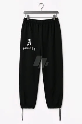 Wide-leg sweatpants