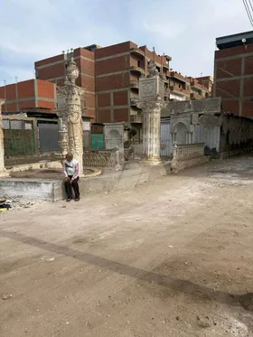 ارض للبيع طنطا ٢٣٠ متر جانبي من كورنيش بلازا خلف ملعب برشلونه 
