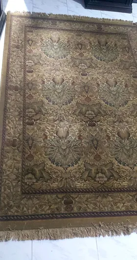 سجادة صوف تقيلة السلطانة لعشاق الأناقة طول 2 متر 55سم * 1متر 25سم 