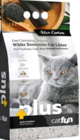 Cat fun plus 5L carbon scent + vitamaxx 20L 