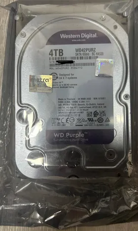 Western HDD 4TB purple