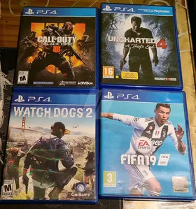 Ps4/Ps5 Games (Fifa 19,COD IIII,WD2,Uncharted 4)