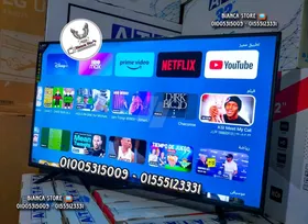 شاشات للبيع 43 بوصة عطا ATA سمارت أندرويد جديدة ضمان سنتين ATA43F0S