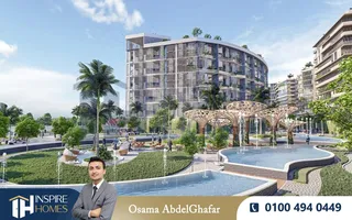 شقة لإعادة البيع 120م سموحة الجديدة ( Sky Line ) 