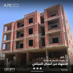 شقتك في بيت الوطن الحي الثاني  بالتقسيط المريحوالتسليم خلال سنة بمقدم ٣٥ ٪  