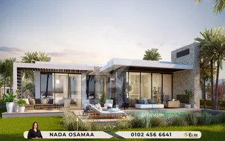 شالية للبيع 120 م + 124 م جاردن  (silver sands)