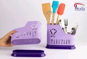 حامل سكاكين ومعالق جامبو