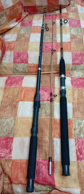 عود daiwa صب وعود okuma تليسكوب كربون وخيوط صيد 