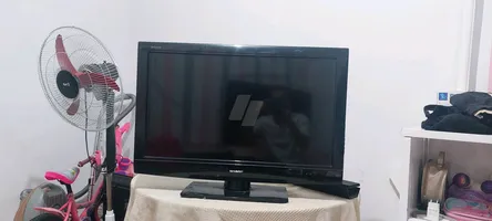 sharp tv and LG computer monitor