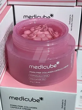 Medicube PDRN Pink Collagen Capsule Cream