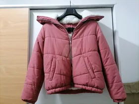 DEFACTO FUR PINK PUFFER JACKET