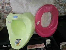 بوتى او قصريه للاطفال وكمان قاعده تصغر حجم قاعده التواليت