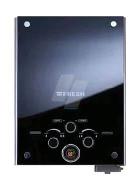 سخان غاز فريش 6 لتر اسود لامع