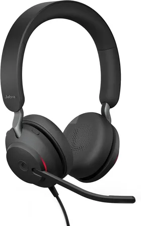سماعة Jabra Evolve2 40 SE ستيريو سلكية بخاصية إلغاء الضوضاء