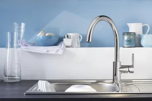 Kitchen mixer grohe bauedge chrome 31367000