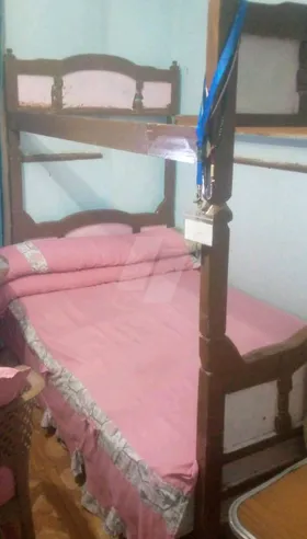 سرير بدورين ومرتبه قطن