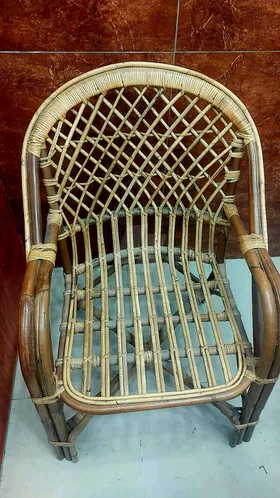 كرسي بامبو Boho style انيق وعالي الجودة