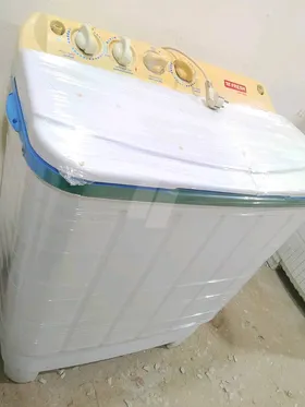 غساله فريش 10 كيلو نص اتوماتيك بحاله ممتازه جدا 