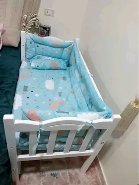 سرير اطفال مقاس 120×70
