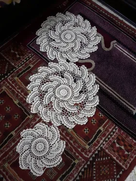 مفارش كورشيه هاند ميد