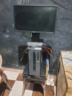 2كمبيوتر +شاشه٢٤