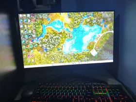 كمبيوتر جيمينج احترافي + شاشة LG 165Hz | Core i5 11400F + RTX 4060