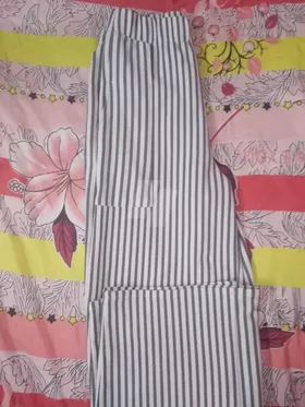 بنطلون وايد ليج قطن