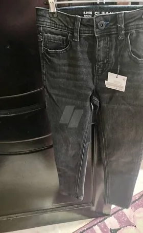 بنطلون جينز اسود 