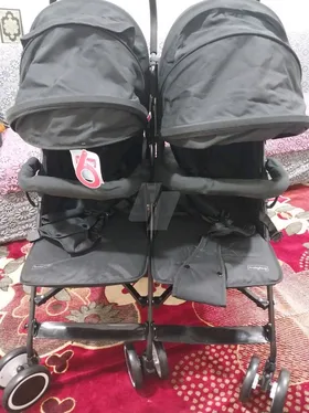 عربية اطفال توأم ماركة بيبي