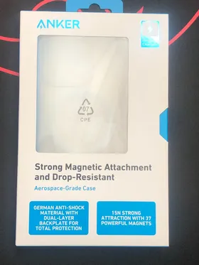 Anker iPhone 15 Pro Clear Magnetic Phone Case - A90A7H01