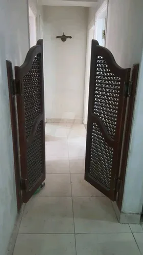 باب مروحة ارابيسك 