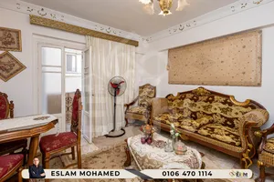 شقة للبيع 120 م الابراهيمية ( شارع سوهاج ) بالقرب من الانبا تكلا