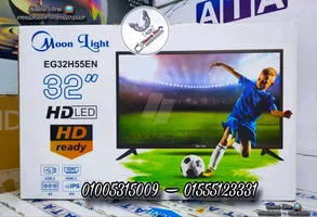 شاشة تلفزيون 32 بوصة Moon Light عادية IPS جديدة بالضمان