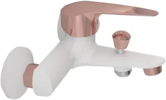 خلاط بانيو سارديزاين سيجيورا أبيض × ذهبي SD1031-WGP