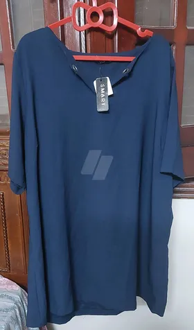 فيست /بلوزة خامة كريب كحلي