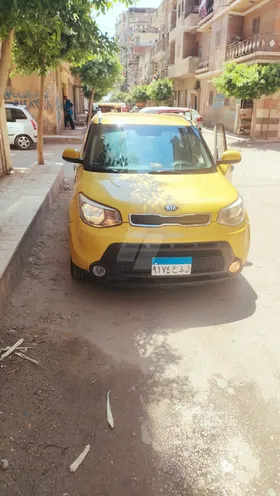 كيا سول 2015 اصفر مميز 