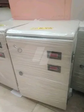 استبليزر من 2ك الي 60ك ومتوفر استبليزر دخول 2 كهرباء ويخرج ارضي وكهرباء ملفات نحاس شاشات ديجيتال ضمان سنتين 